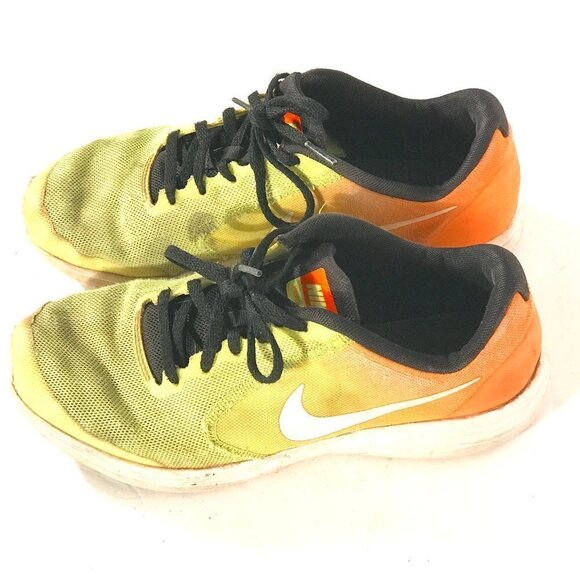 NIKE Sport Green Chartreuse Running Sneakers - Picture 1 of 9